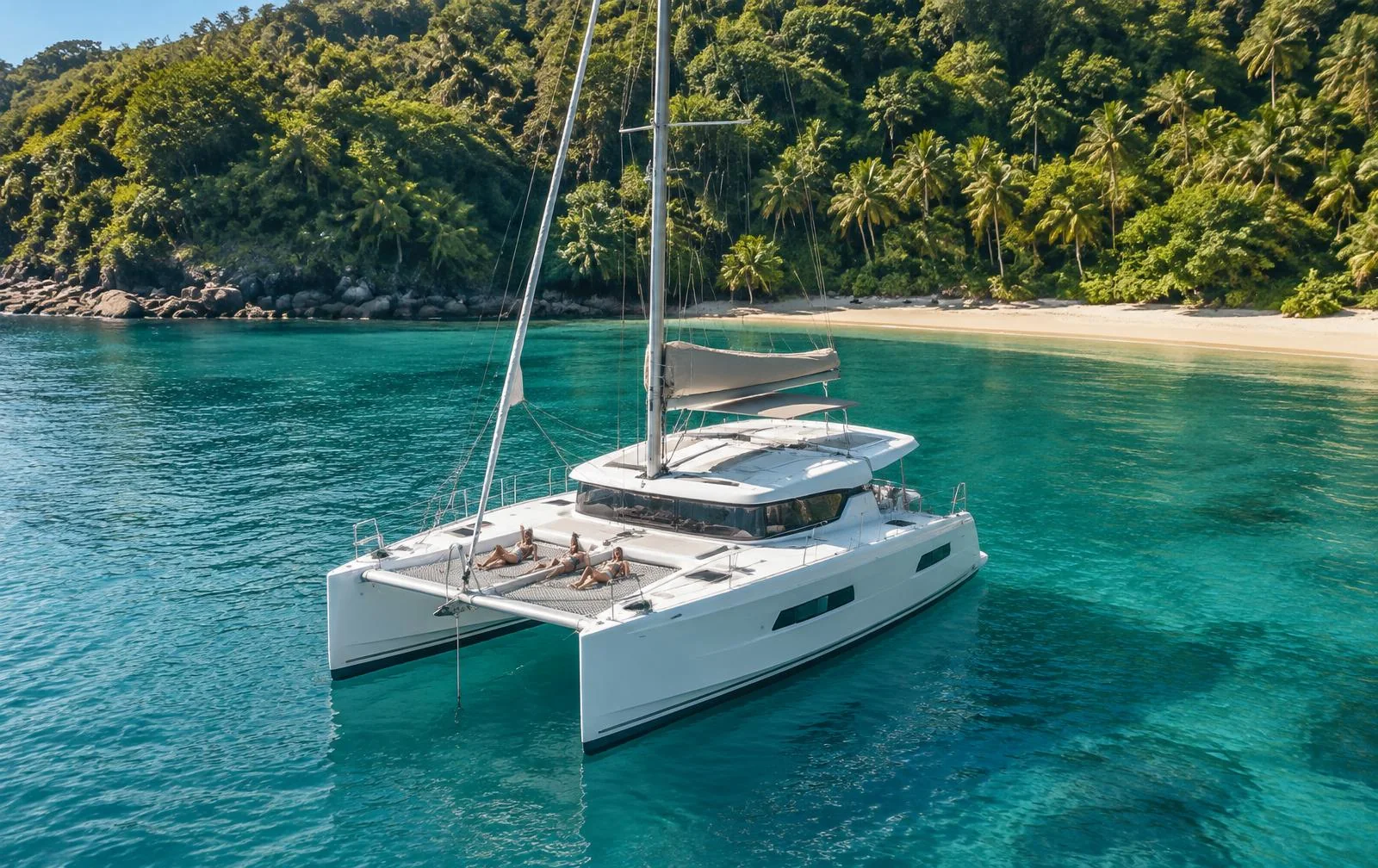 Representative sailing catamaran